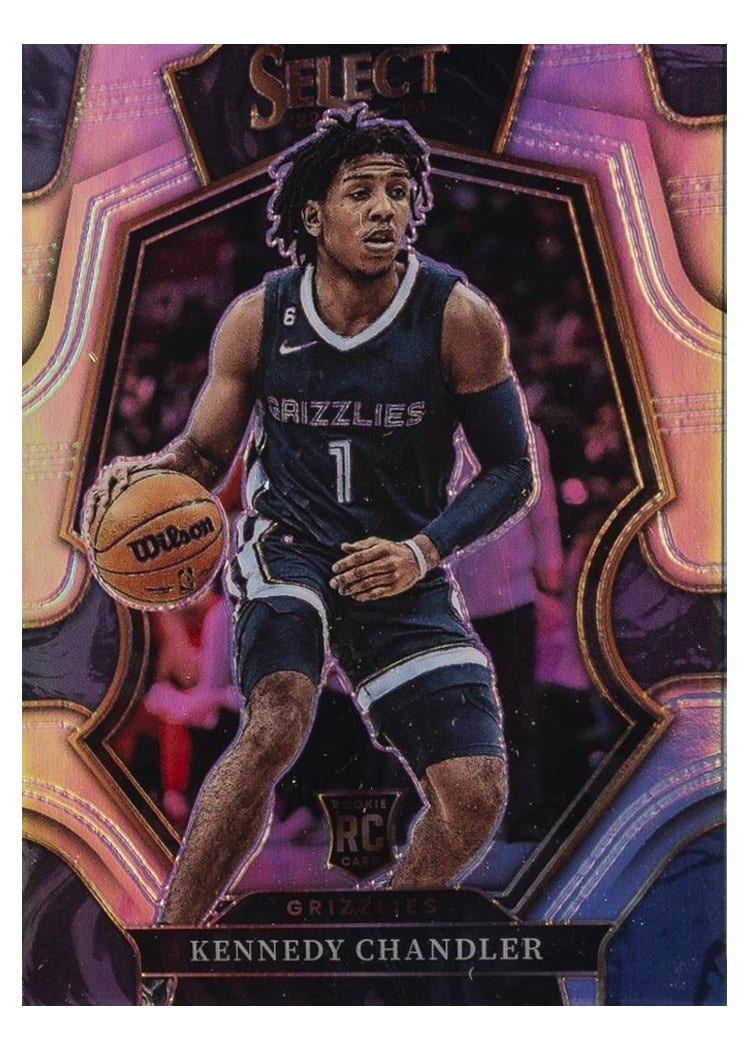 2022-23 Panini Select Base Set Kennedy Chandler #173 card