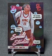 2024-25 Bowman University Chrome Social Studies Kennedy Smith #SS-23 card