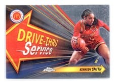 2024 Topps Chrome McDonald's All-American Drive-Thru Service Kennedy Smith #DTS-KES card