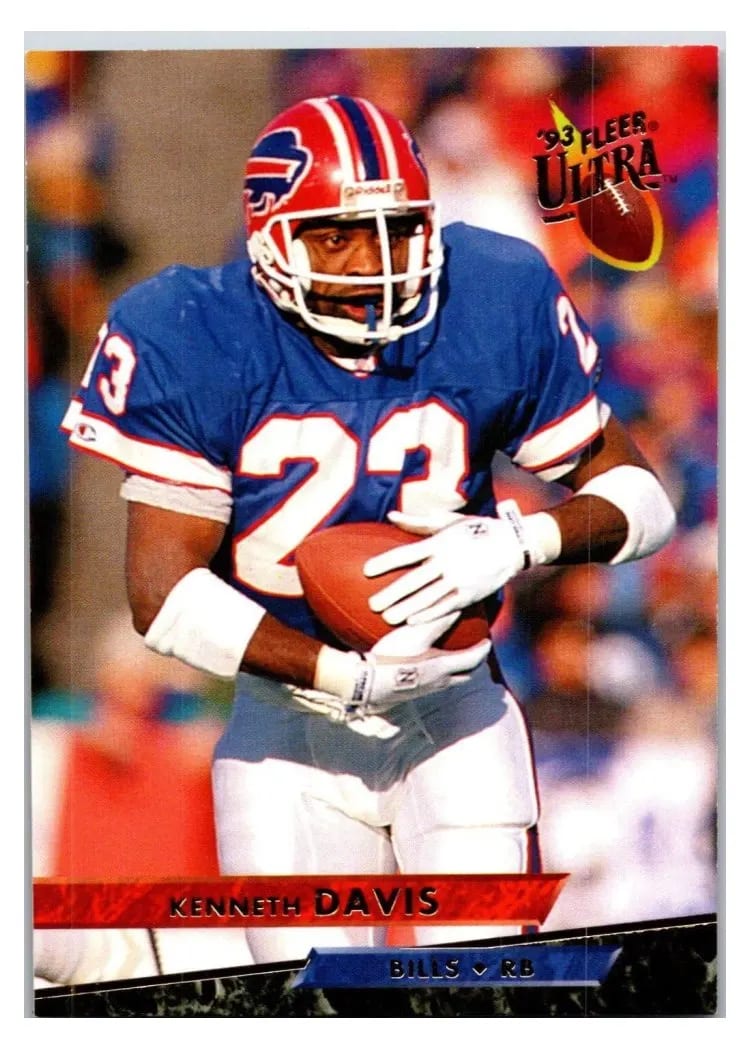1993 Ultra Kenneth Davis #23 card