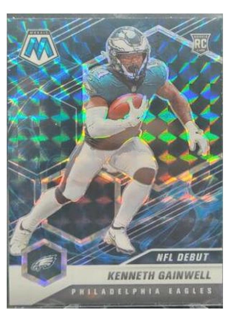 2021 Panini Mosaic Base Set Kenneth Gainwell Genesis #254 card