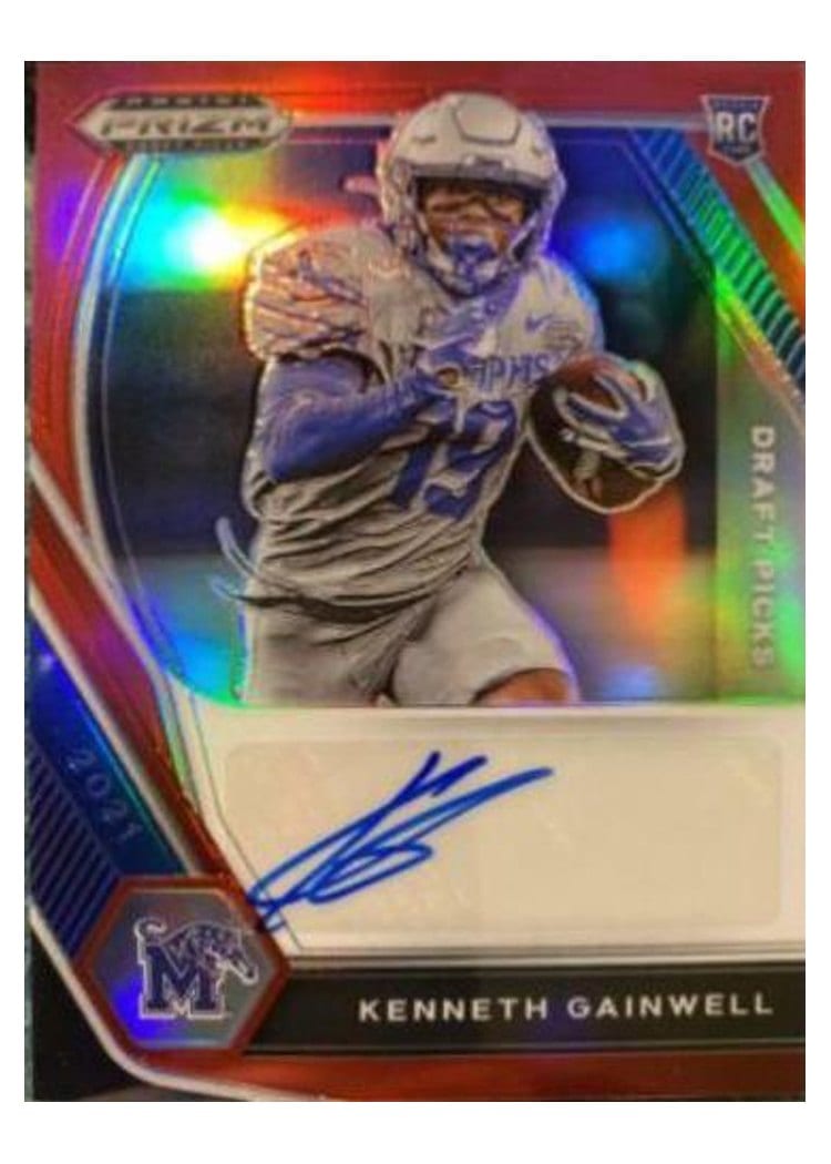 2021 Panini Prizm Base Set Kenneth Gainwell #369 card