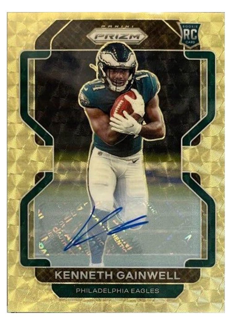 2021 Panini Prizm Base Set Kenneth Gainwell #369 card