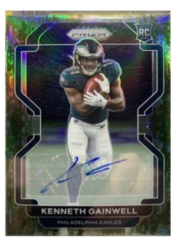 2021 Panini Prizm Base Set Kenneth Gainwell #369 card
