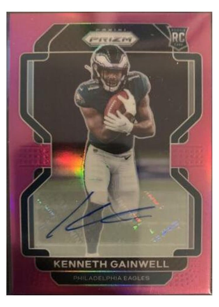 2021 Panini Prizm Base Set Kenneth Gainwell #369 card