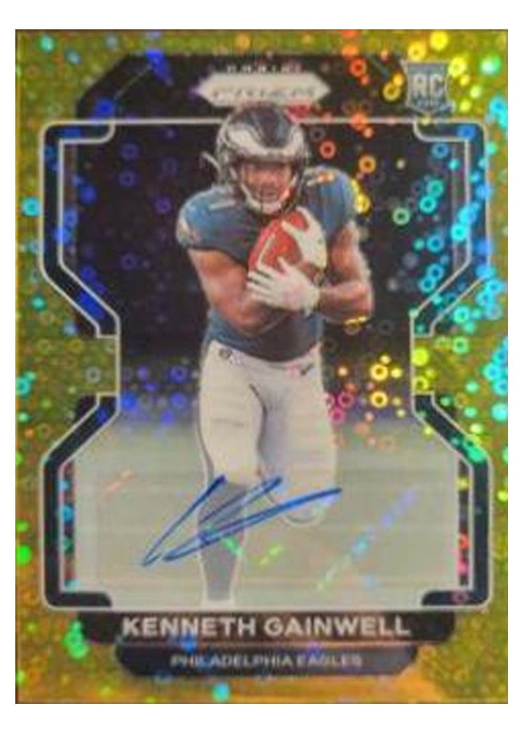2021 Panini Prizm Base Set Kenneth Gainwell #369 card
