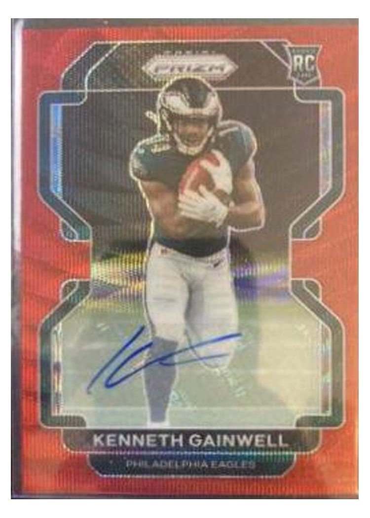 2021 Panini Prizm Base Set Kenneth Gainwell #369 card