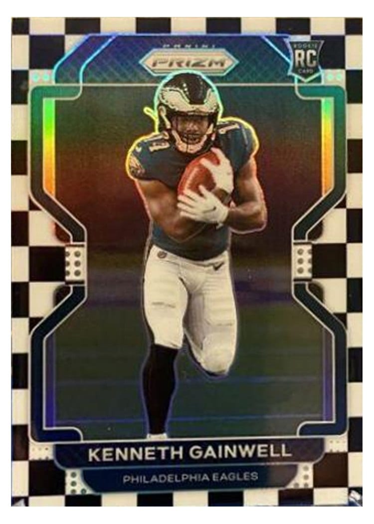 2021 Panini Prizm Base Set Kenneth Gainwell #369 card