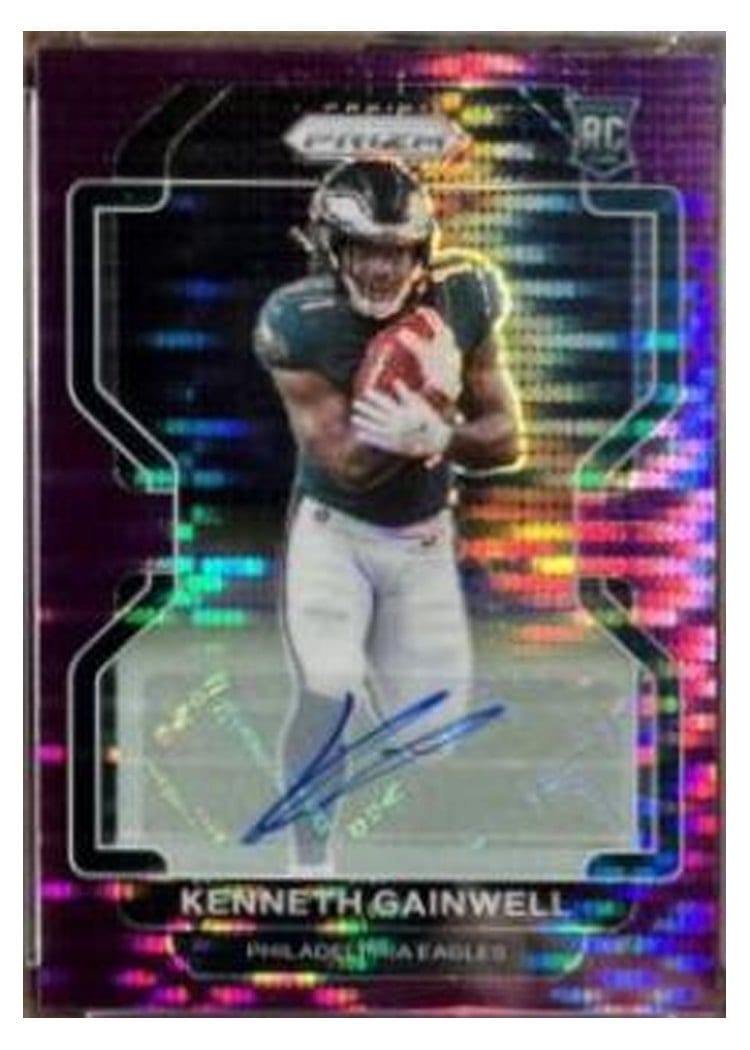 2021 Panini Prizm Base Set Kenneth Gainwell #369 card