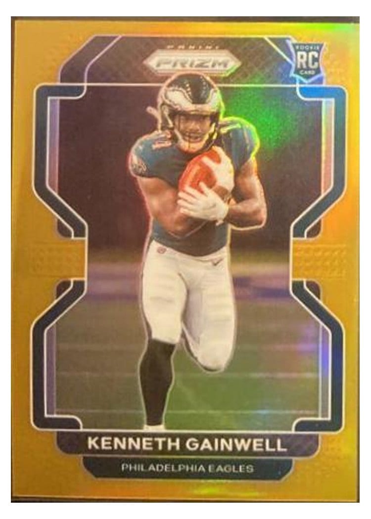 2021 Panini Prizm Base Set Kenneth Gainwell #369 card