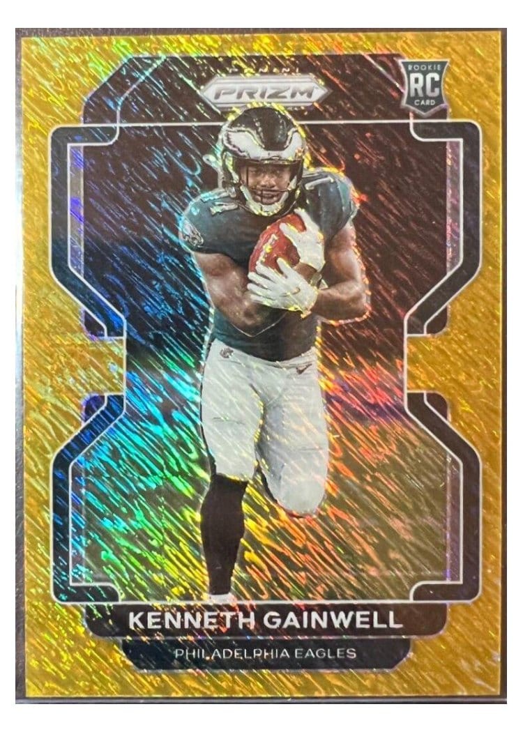 2021 Panini Prizm Base Set Kenneth Gainwell #369 card