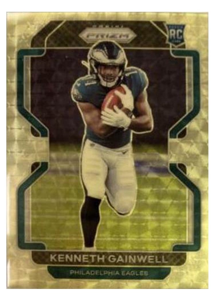2021 Panini Prizm Base Set Kenneth Gainwell #369 card