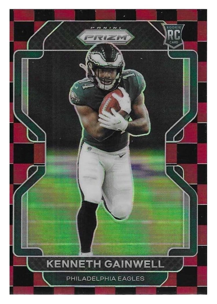 2021 Panini Prizm Base Set Kenneth Gainwell #369 card
