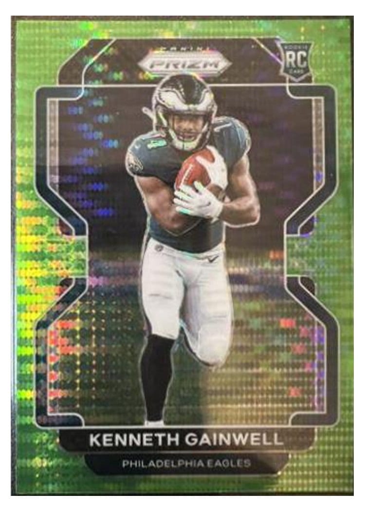 2021 Panini Prizm Base Set Kenneth Gainwell #369 card