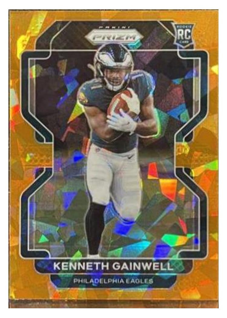 2021 Panini Prizm Base Set Kenneth Gainwell #369 card