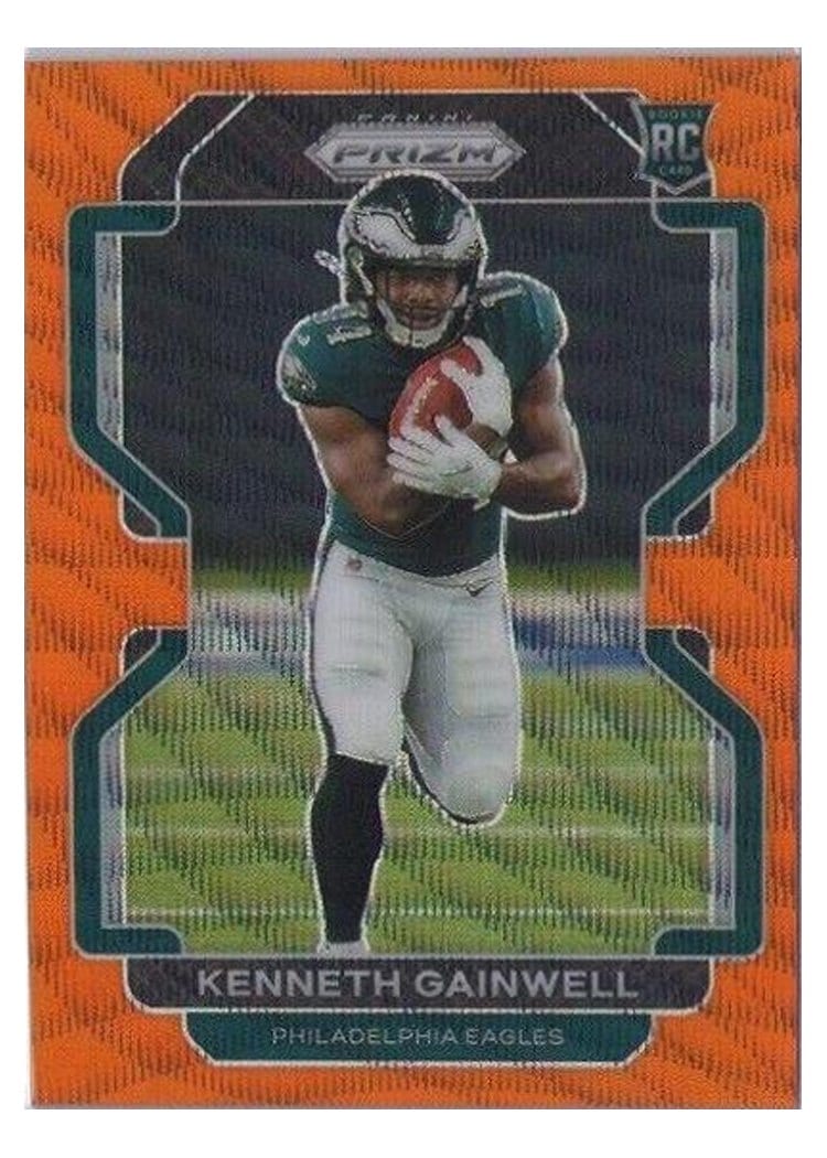 2021 Panini Prizm Base Set Kenneth Gainwell #369 card