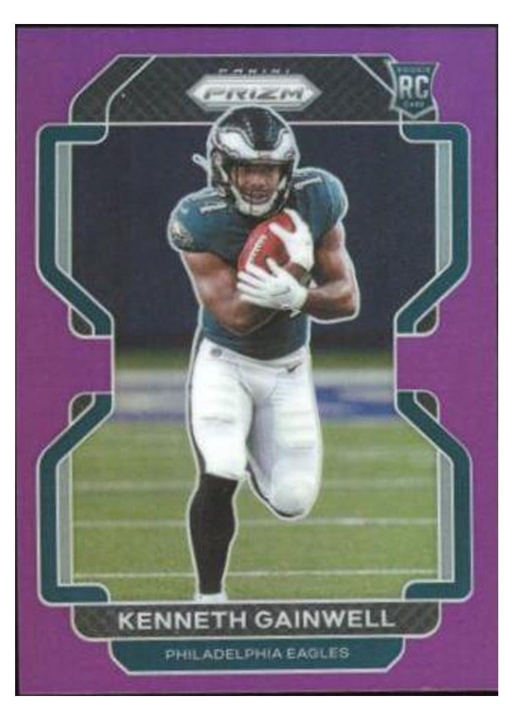 2021 Panini Prizm Base Set Kenneth Gainwell #369 card