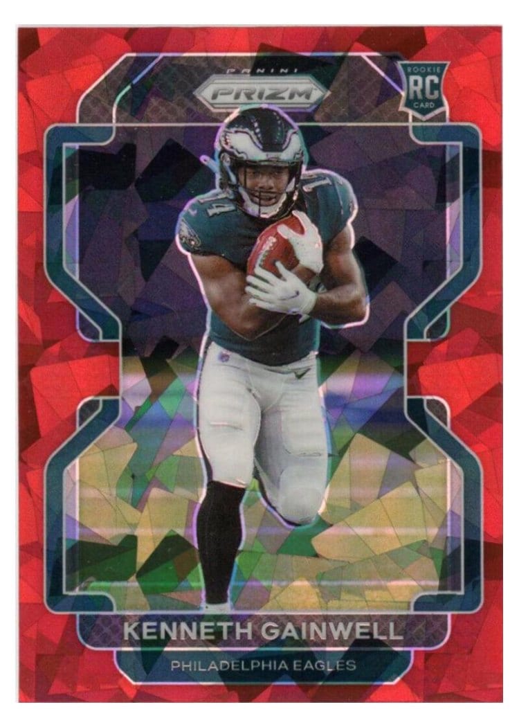 2021 Panini Prizm Base Set Kenneth Gainwell #369 card