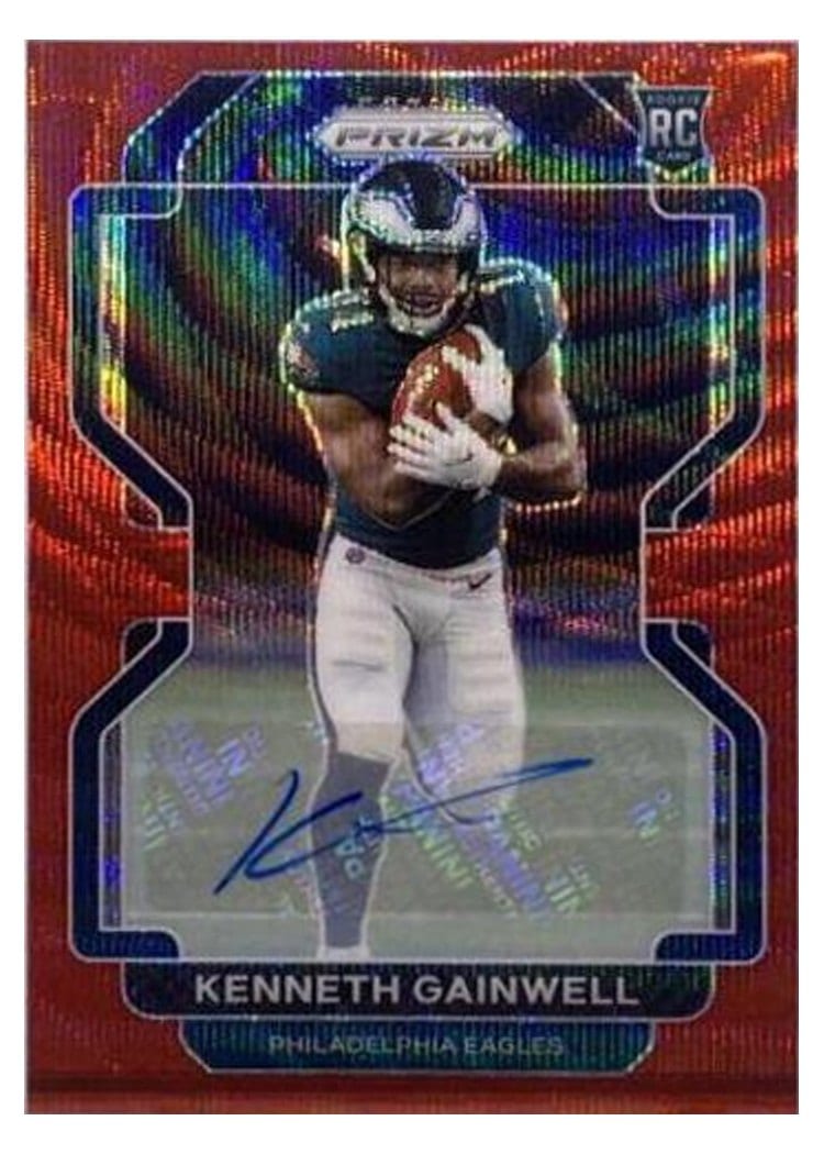 2021 Panini Prizm Base Set Kenneth Gainwell #369 card