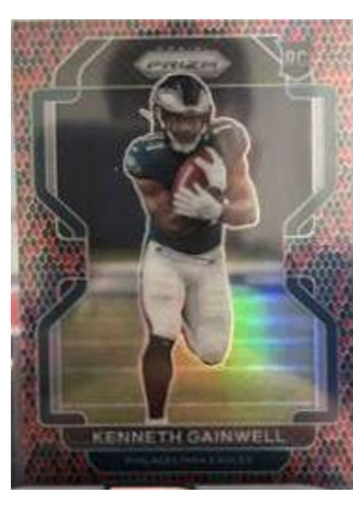 2021 Panini Prizm Base Set Kenneth Gainwell #369 card