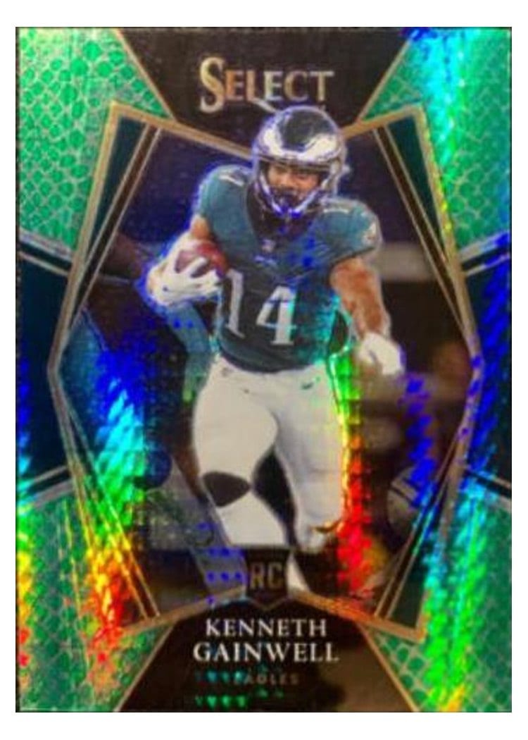 2021 Panini Select Base Set Kenneth Gainwell Dragon Scale #181 card