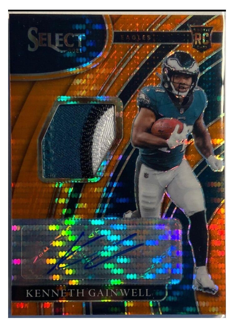 2021 Panini Select Base Set Kenneth Gainwell #381 card