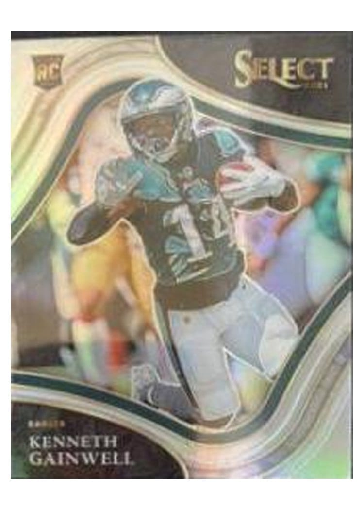 2021 Panini Select Base Set Kenneth Gainwell Silver #381 card