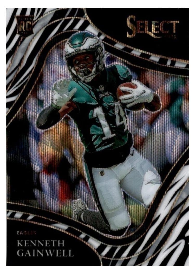 2021 Panini Select Base Set Kenneth Gainwell #381 card