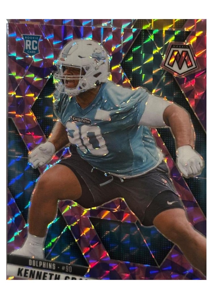 2025 Panini Mosaic Base Set Kenneth Grant #351 card