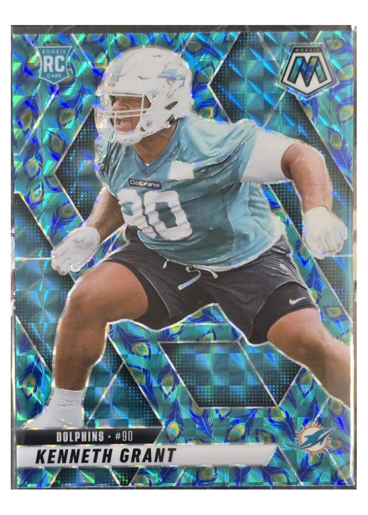 2025 Panini Mosaic Base Set Kenneth Grant #351 card