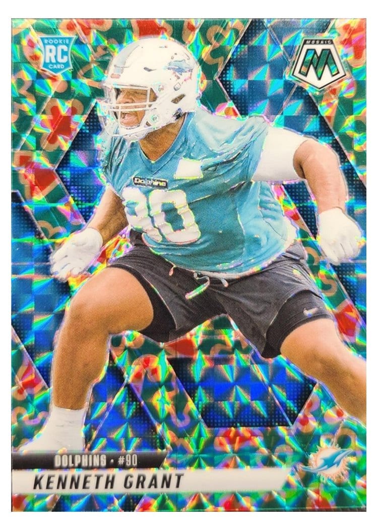 2025 Panini Mosaic Base Set Kenneth Grant #351 card