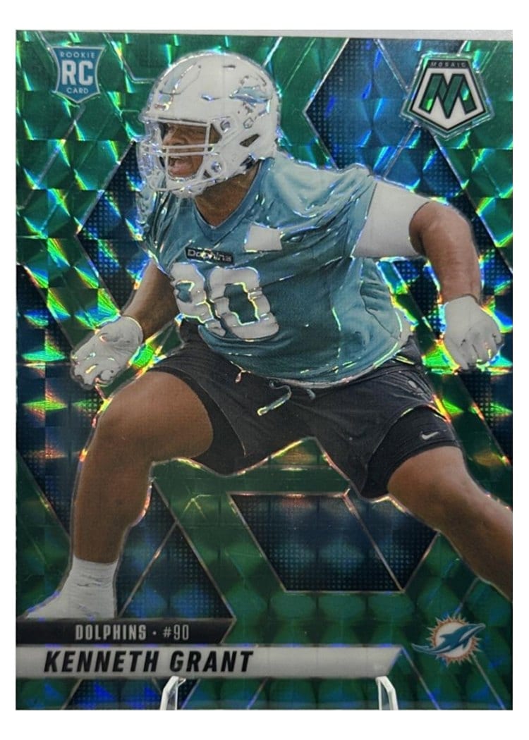 2025 Panini Mosaic Base Set Kenneth Grant #351 card