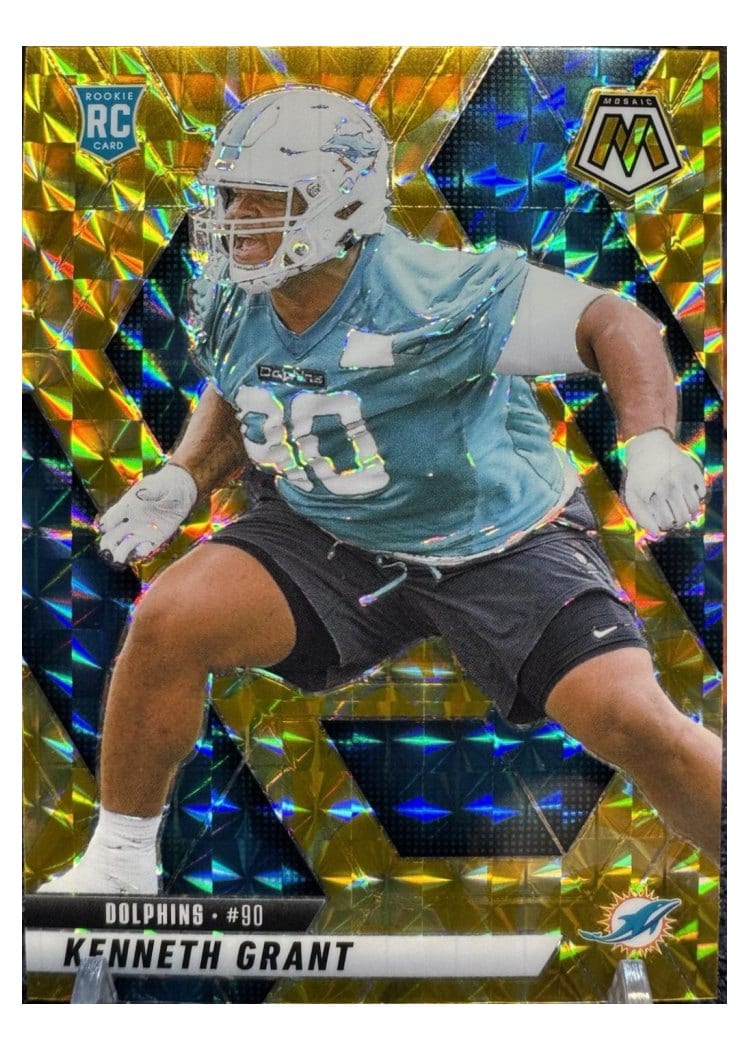 2025 Panini Mosaic Base Set Kenneth Grant #351 card