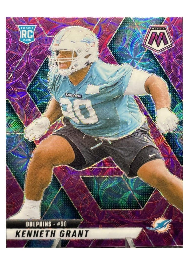 2025 Panini Mosaic Base Set Kenneth Grant #351 card