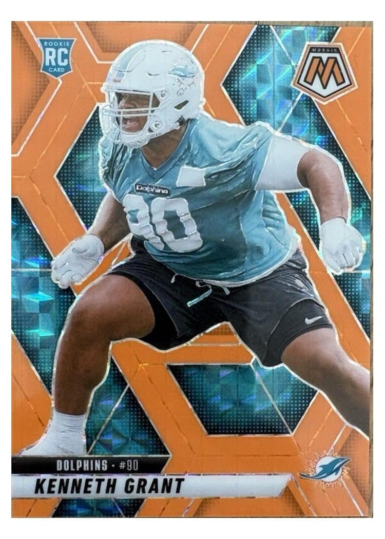 2025 Panini Mosaic Base Set Kenneth Grant #351 card