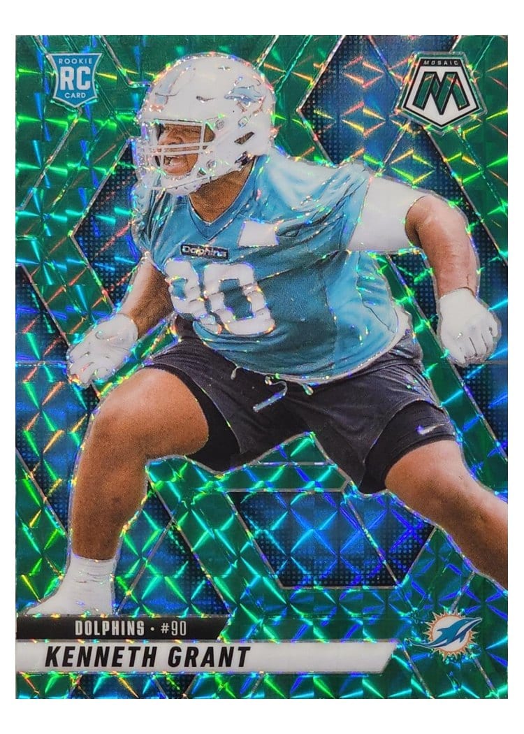 2025 Panini Mosaic Base Set Kenneth Grant #351 card