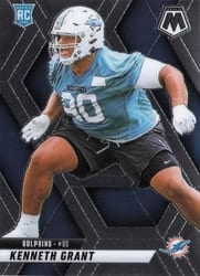 2025 Panini Mosaic Base Set Kenneth Grant #351 card