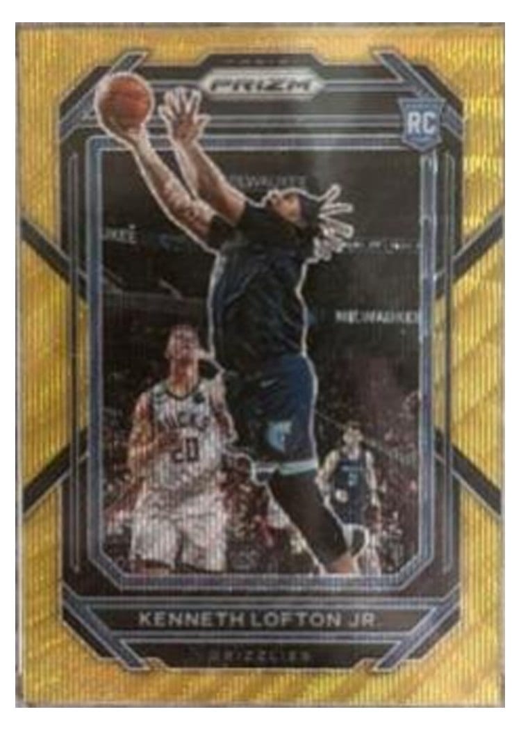 2022-23 Panini Prizm Base Set Kenneth Lofton Jr. #253 card