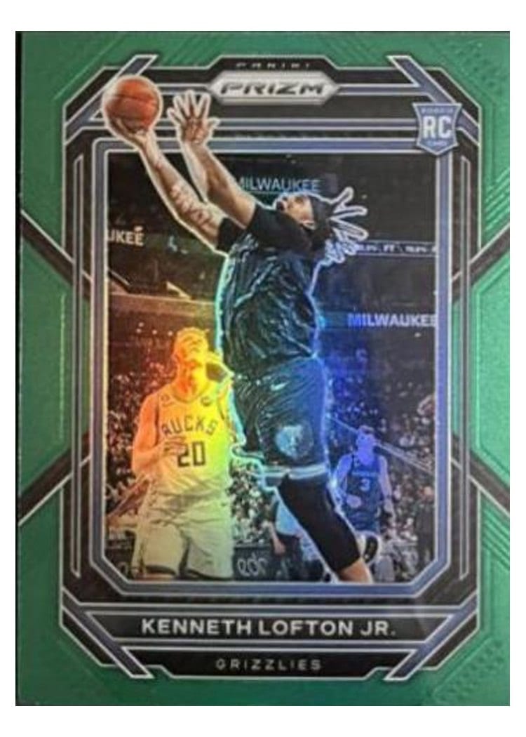2022-23 Panini Prizm Base Set Kenneth Lofton Jr. #253 card