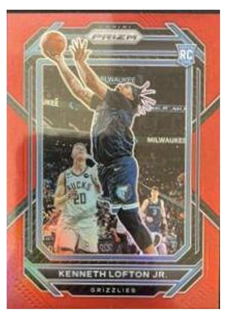 2022-23 Panini Prizm Base Set Kenneth Lofton Jr. #253 card