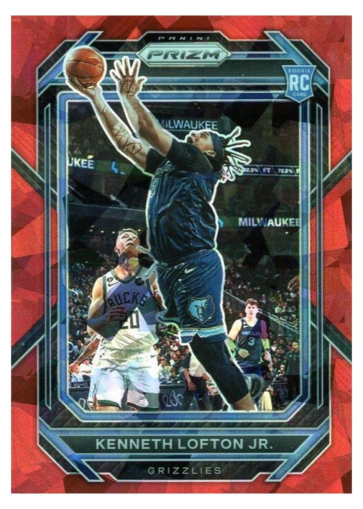 2022-23 Panini Prizm Base Set Kenneth Lofton Jr. #253 card