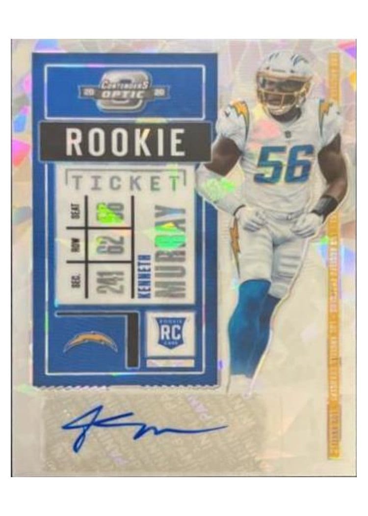 2020 Panini Contenders Optic Base Set Kenneth Murray #149 card
