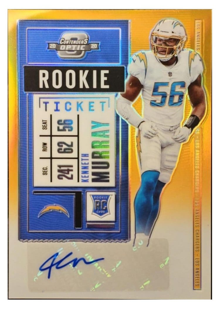 2020 Panini Contenders Optic Base Set Kenneth Murray #149 card