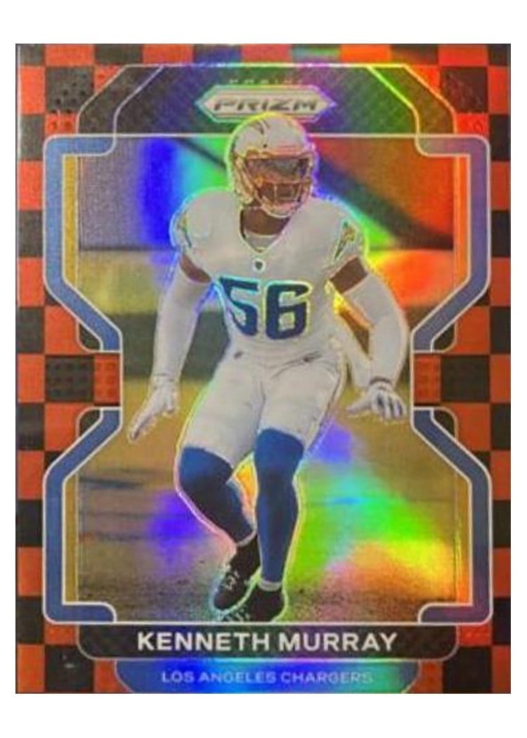 2021 Panini Prizm Base Set Kenneth Murray #172 card