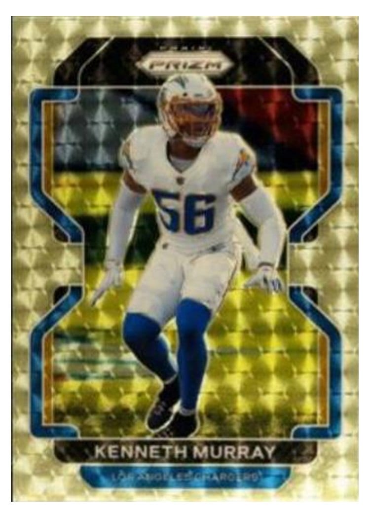 2021 Panini Prizm Base Set Kenneth Murray #172 card