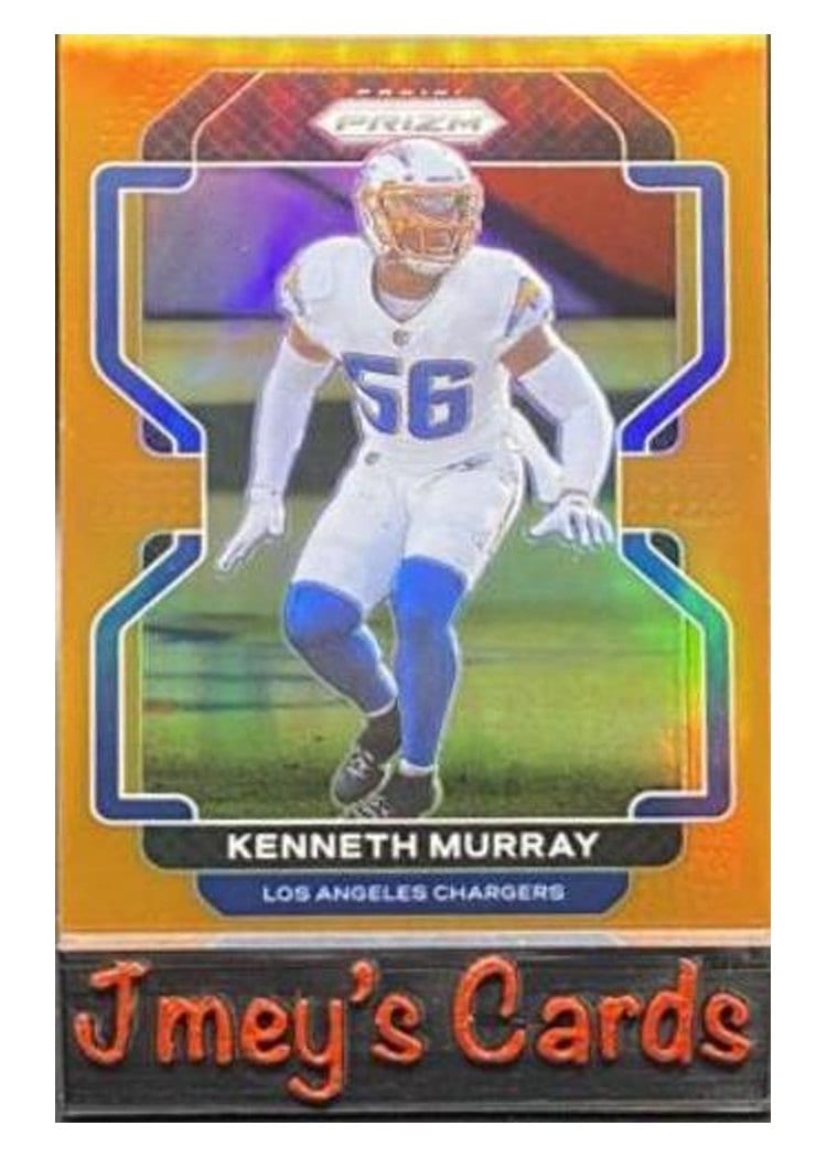 2021 Panini Prizm Base Set Kenneth Murray #172 card