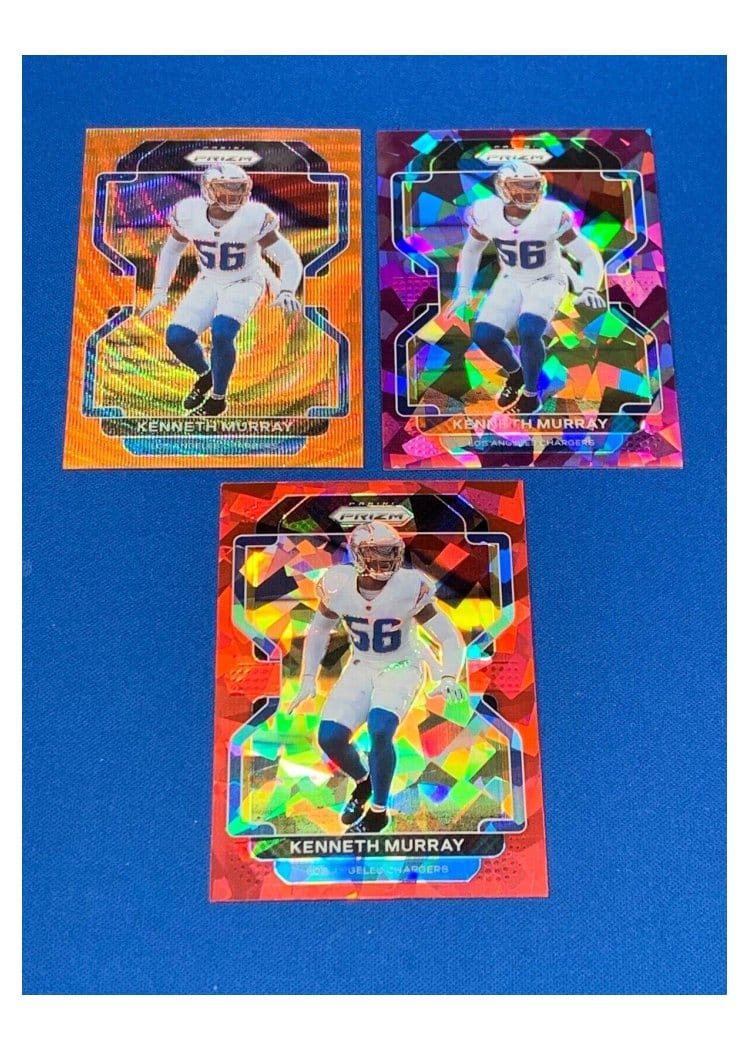 2021 Panini Prizm Base Set Kenneth Murray #172 card