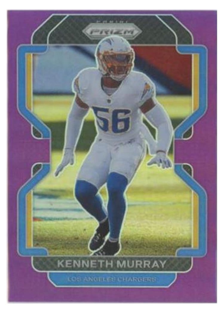 2021 Panini Prizm Base Set Kenneth Murray #172 card