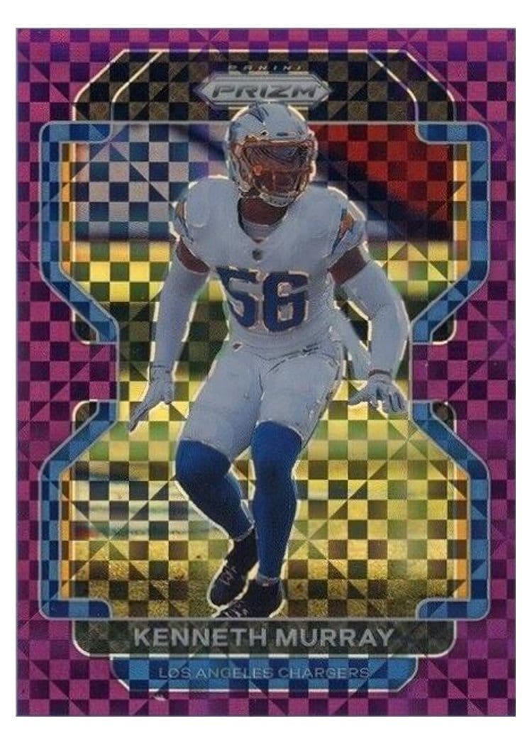 2021 Panini Prizm Base Set Kenneth Murray #172 card