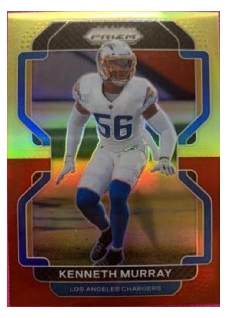 2021 Panini Prizm Base Set Kenneth Murray #172 card